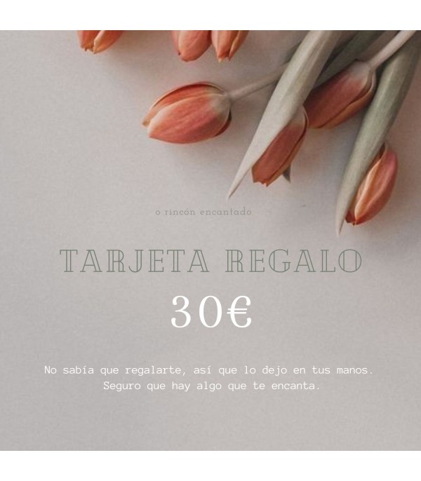 Tarjeta Regalo30