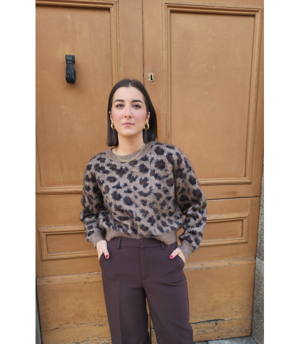 Jersey Print Leopardo