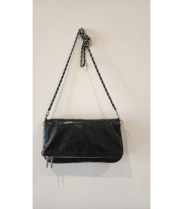 Bolso lurex negro