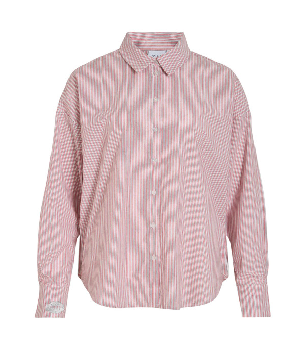 Camisa rayas rojas